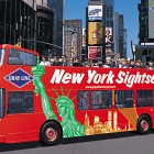 Sightseeingbuss på Manhattan