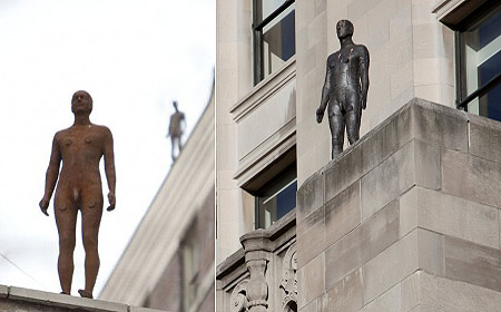 Statyer på New Yorks hustak