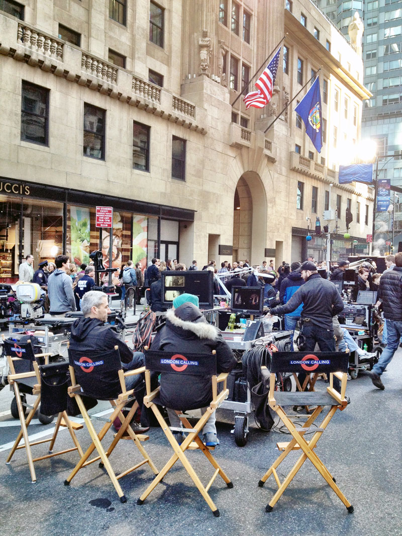 Filminspelning i New York