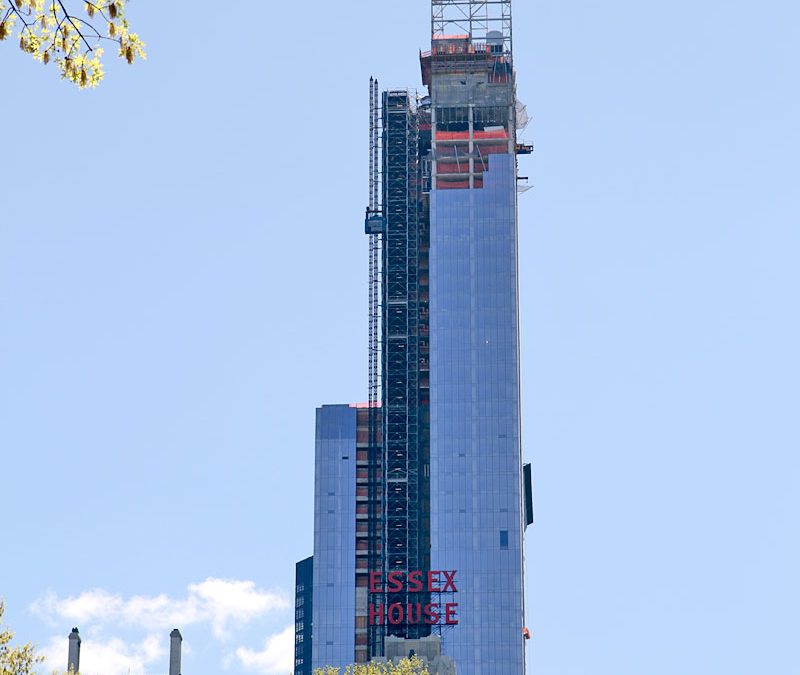 Nytt lyxhotell reser sig över Central Park