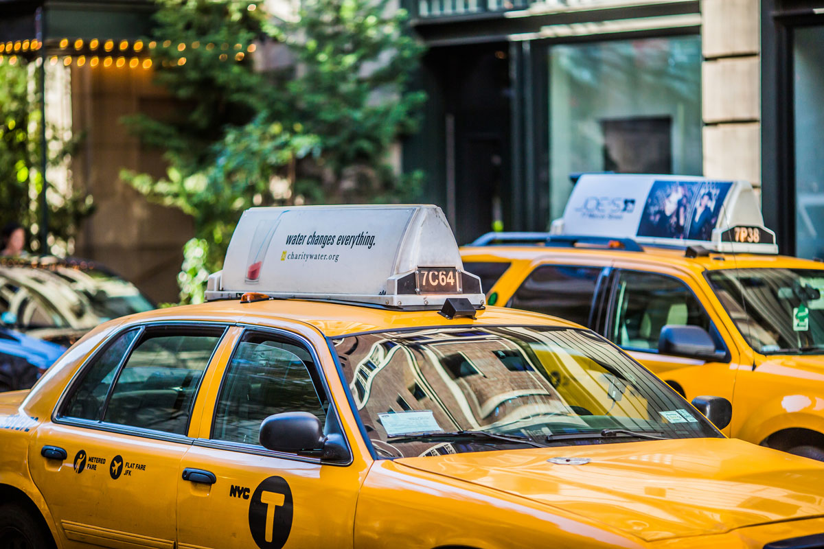 Gula taxibilar (Foto: Flickr/thomashawk)