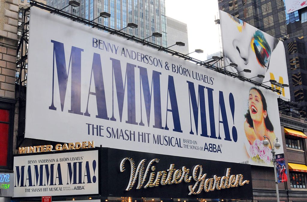 Mamma Mia dansar ut från Broadway