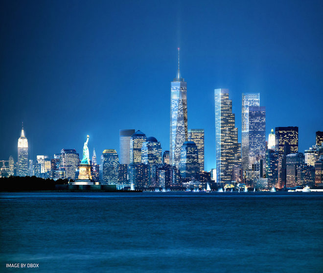 2 WTC FromHudsonNight_Image by DBOX
