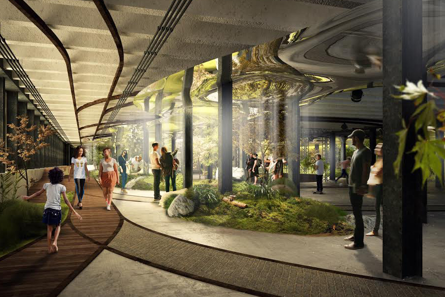 Lowline Park blir en ny High Line – men går under jorden